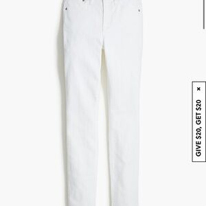 J.Crew 10” Skinny High-Rise Jeans in Signature Stretch
